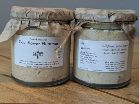 Cauliflower Hummus - By Vivian