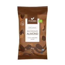 Raw Chocolate Coated Almonds